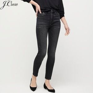 EUC J. Crew Charcoal High-Rise Toothpick Skinny Jean